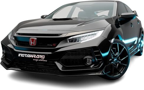 Avery SW900-192-M Gloss Black Metallic 3in x 5in (Sample Size) Supreme Vinyl Car Wrap Film in Kuwait