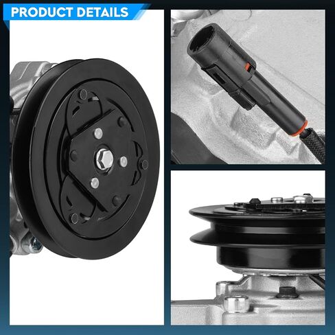 A/C مكيف الهواء ضاغط القابض من أجل Kubota M108S M5040 M7040 M8540 M9540 جرار 3C58197590 SV07E 3C58150060 in Saudi Arabia