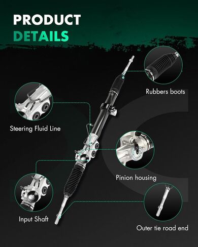 Scitoo Power Steering Rack و Pinion Complete Assembly Placbly for Nissan Armada 2005-2015 ، لنيسان باثفايندر أرمادا 2004 ، لنيسان تيتان 2004-2015 in Saudi Arabia