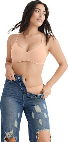 Jockey Women's Bra Smooth & Sleek Microfiber Full Coverage Wirefree T-Shirt Bra in Saudi Arabia