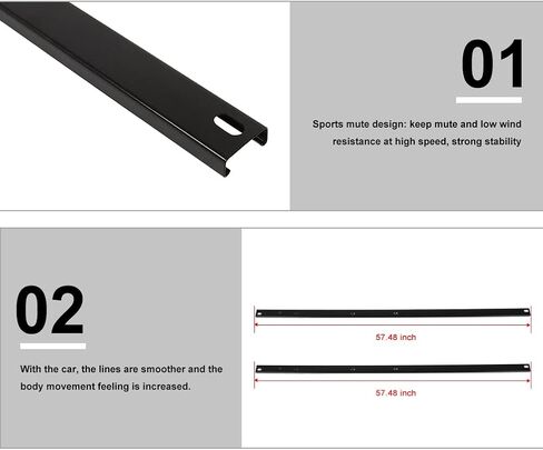 CCIYU Roof rack crossbars with Side Rails Compatible for Chevrolet Traverse 2009-2017 in Saudi Arabia