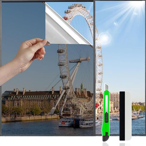 Window Privacy Film,Frosted Glass Window Film for Privacy,Opaque Vinyl Static Cling Windows Film for Glass,Peel and Stick Bathroom Privacy Window Film Stickers Coverings in Saudi Arabia