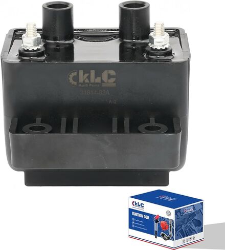 لفائف الإشعال المزدوجة KLC Dual Fire 2.9 أوم 12 فولت 31614-83A 31994-91A 31994-85A 16021 متوافق مع Harley Electra Glide Sportster Dyna FXR FLT in Kuwait