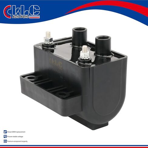 لفائف الإشعال المزدوجة KLC Dual Fire 2.9 أوم 12 فولت 31614-83A 31994-91A 31994-85A 16021 متوافق مع Harley Electra Glide Sportster Dyna FXR FLT in Kuwait