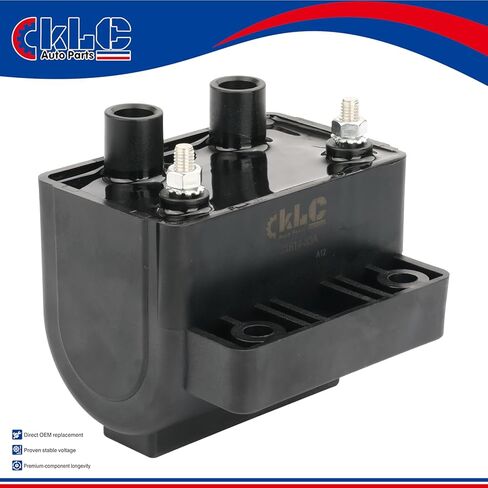 لفائف الإشعال المزدوجة KLC Dual Fire 2.9 أوم 12 فولت 31614-83A 31994-91A 31994-85A 16021 متوافق مع Harley Electra Glide Sportster Dyna FXR FLT in Kuwait