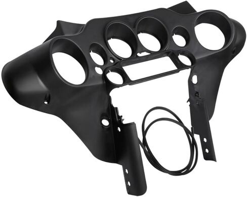 غطاء عداد السرعة الداخلي يناسب FITS FLHT FLHTC -(أسود غير لامع) -(ABS Plastic) ، اختبار التركيب in Saudi Arabia