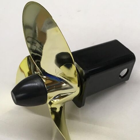 for Trailer Hitch Propeller Gold 3 Blade Marine Style Model 1200 fits 2 Inch Square Receivers in Saudi Arabia