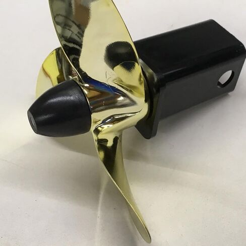 for Trailer Hitch Propeller Gold 3 Blade Marine Style Model 1200 fits 2 Inch Square Receivers in Saudi Arabia