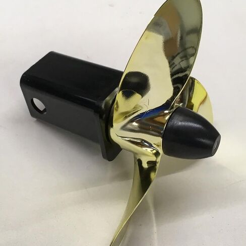 for Trailer Hitch Propeller Gold 3 Blade Marine Style Model 1200 fits 2 Inch Square Receivers in Saudi Arabia