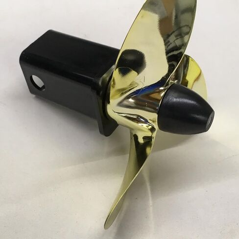 for Trailer Hitch Propeller Gold 3 Blade Marine Style Model 1200 fits 2 Inch Square Receivers in Saudi Arabia