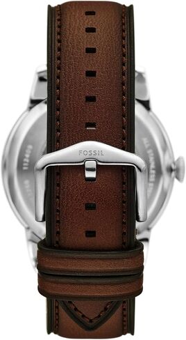 Fossil Men's Townsman Multifunction Brown Leather Watch in Kuwait