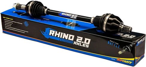 SuperAtv Hight Dick-Duty Rhino 2.0 المحور الأيسر الأيسر متوافق مع Can-Am Outlander (انظر التناسب لسنوات) ، أقوى من الأسهم ، التي تم إنشاؤها مع 4340 من الصلب كرومولي ، زوايا التعبير العالي in Saudi Arabia