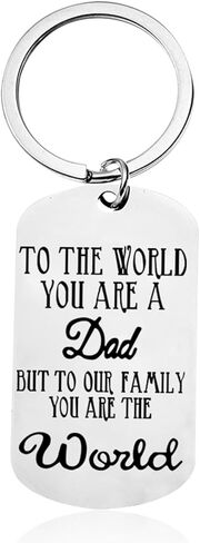 ABTOLS Fathers Day Keychain Gifts From Son Daughter in Kuwait