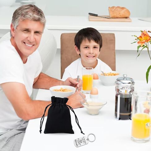 ABTOLS Fathers Day Keychain Gifts From Son Daughter in Kuwait