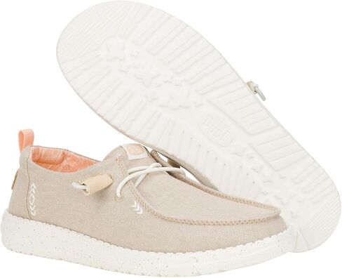 Hey Dude Wendy Chambray Tan Size 11, Women’s Shoes, Women’s Slip-on Loafers, Comfortable & Light-Weight in Saudi Arabia