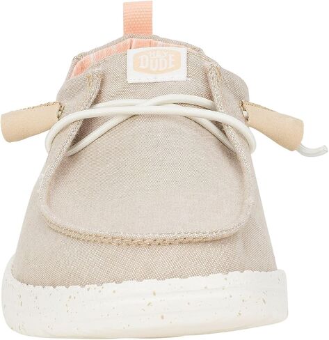 Hey Dude Wendy Chambray Tan Size 11, Women’s Shoes, Women’s Slip-on Loafers, Comfortable & Light-Weight in Saudi Arabia