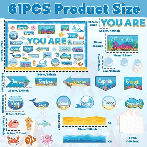 GISGFIM 60PCS تحت SEA THE SEARMINGETINGENT BULLETIN BOHEDIN SET OCSEN in Saudi Arabia