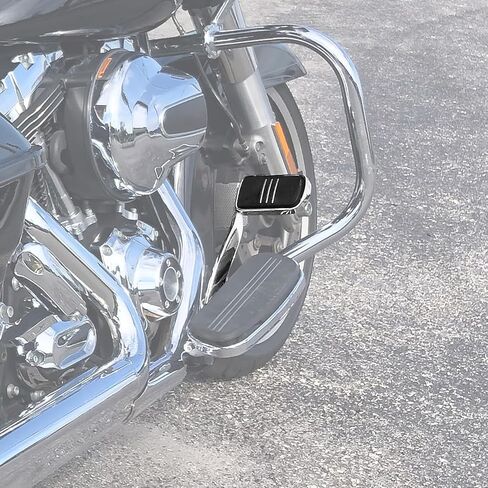 TCT-MOTORPARTS Chrome Brake Arm Lever Peg Pedal Fit for Harley Touring Electra Street Glide Road King Glide 2014-2025 in Saudi Arabia