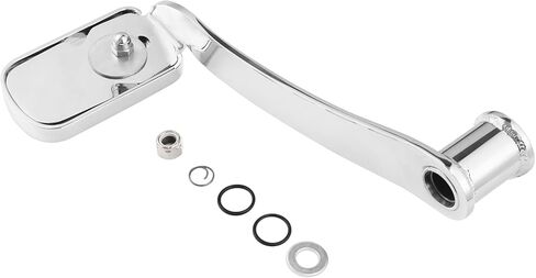 TCT-MOTORPARTS Chrome Brake Arm Lever Peg Pedal Fit for Harley Touring Electra Street Glide Road King Glide 2014-2025 in Saudi Arabia