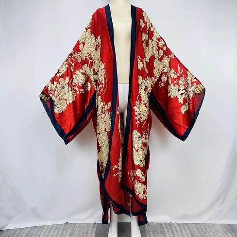 المرأة الصيفية الحرير شعور بيكيني كارديجان حلو غرزة كوكتيل sexcy boho العطلة الإفريقية maxi batwing sleverobe kaftan in Kuwait