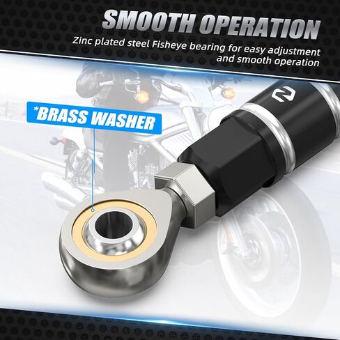 Black Gear Shift Link Assy Shifter Linkage Rod Compatible with Harley Street Bob FXBBS 114 2021-2024, Low Rider S FXLRS 114 2020-2024, Replacement for 33600125, See Fitment in Kuwait