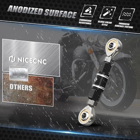 Black Gear Shift Link Assy Shifter Linkage Rod Compatible with Harley Street Bob FXBBS 114 2021-2024, Low Rider S FXLRS 114 2020-2024, Replacement for 33600125, See Fitment in Kuwait