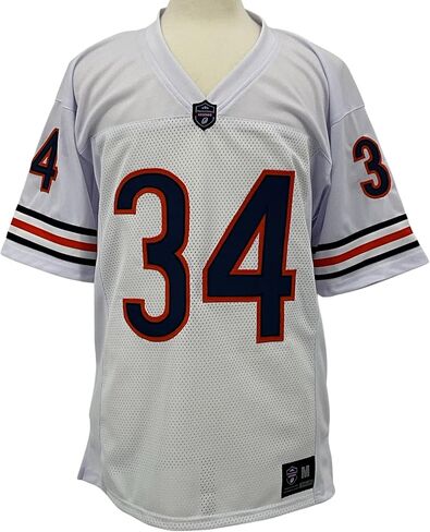 Walter Payton Jersey White Chicago | Unisex Adult Sizes S-5XL Unsigned Custom Sewn Stitched in Saudi Arabia