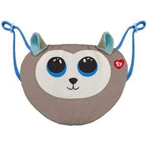 KWH TY Beanie Boo Chidrens Face Mask - Slush The Husky Dog in Saudi Arabia