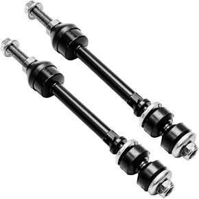 Detroit Axle-أمامي 2PC أشرطة التأثير لـ 05-10 Dodge Dakota ، 06-09 Mitsubishi Raider ، 11 Ram Dakota ، 2 Stabilizer Sway Bar Links 2005 2007 2007 2008 2010 2011 Replacement in Saudi Arabia