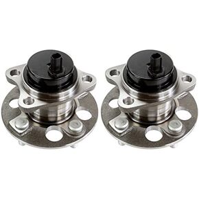 AutoShack Rear Wheel Hub Bearing Pair of 2 Driver and Passenger Side Replacement for 2006-2008 2009 2010 2011 2012 2013 2014 Toyota Yaris 2012-2019 Prius C 2013 Scion iQ 1.5L FWD 4-Lug HB612372PR in Saudi Arabia
