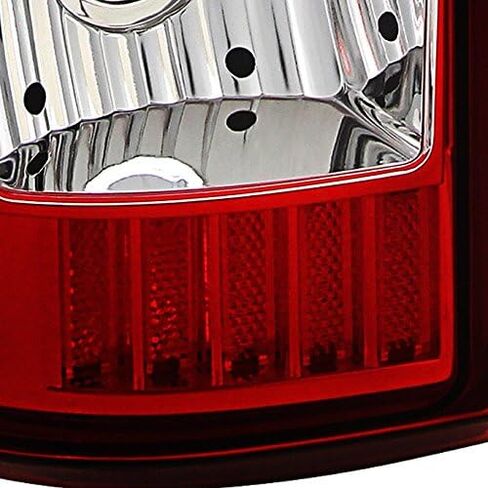 AKKON - For 03-06 Chevy Silverado 04-06 GMC Sierra Pickup Truck Red Clear G2 LED Tail Lights Brake Lamps Pair in Kuwait