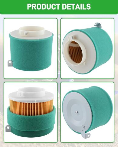 Air Filter & Guide & END CAP Kit for Kawasaki Bayou 300 (1989-2005), Prairie 300 KVF300 (1999-2002), Prairie 400 KVF400 (1997-2002), ATV Parts in Saudi Arabia