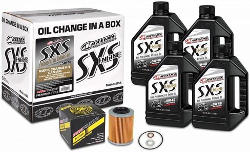 SXS Can-Am تغيير الزيت Kit 5W-40 Full-Syn Maverick X3 in Saudi Arabia