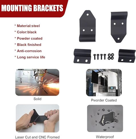 WSays No Need Drill Upper Roof Front Windshield 42'' LED Light Bar & Mount Bracket w/Wiring Kit Compatible with Can-am Maverick Trail 800 1000 / Sport 2018-UP in Saudi Arabia