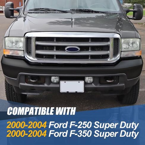 Auto Dynasty Front Bumper Face Bar Compatible with 2000-2004 Ford F-250 F-350 Super Duty, FO1002365, Paint to Match Black in Saudi Arabia