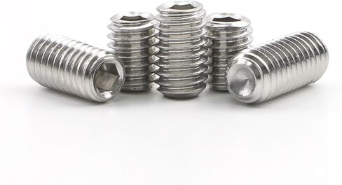 2-50 قطعة من المقبس السداسي المسمار ، طرف وعاء ، الفولاذ المقاوم للصدأ ، M2 ، M2.5 ، M3 ، M4 ، M5 ، M6 ، M8 ، M10 ، ألن المسمار بدون رأس (30 مم ، M5 30pcs) in Saudi Arabia
