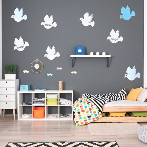 FOBSME 200 PCS Peace Dove Paper Cutouts 3.94x3.78 Inch Pigeon Atouts Paper Paper Mapple Licks Locats for Classroom Bulletin Board Home Window Wall Party Party School Projects Projects in Saudi Arabia