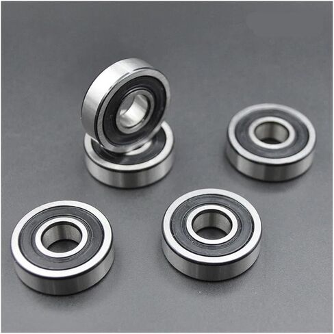 10pcs ABEC 5 608 606 607 609 625 626 627 628 2RS Bearings Bore 5mm 6mm 7mm 8mm 9mm Roller Wheel Lubrited محمل مختوم (607-2rs 7x19x6mm) in Kuwait
