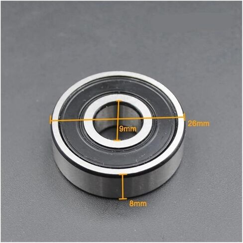608 606 607 609 625 626 627 628 2RS DDU Bearings Bore 5mm 6mm 7mm 8mm 9mm Roller Wheel Lubrated محمل مختوم (626 2RS Premium) in Kuwait