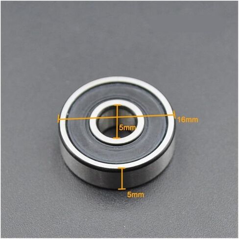 608 606 607 609 625 626 627 628 2RS DDU Bearings Bore 5mm 6mm 7mm 8mm 9mm Roller Wheel Lubrated محمل مختوم (626 2RS Premium) in Kuwait