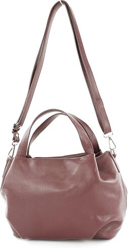 T218 - italian women's small handle bag made of leather in Kuwait