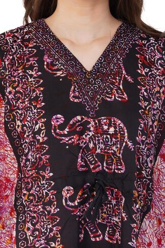 الخيوط الإلهية - تصميم الفيل نساء كيمونو تستر على العنق in Kuwait