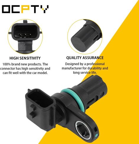 محرك OCPTY CAM CAM CAMSHAND SENSOR متوافق مع 2.9L 3.7L 4.2L لـ CHEVY 08-12 COLORADO / 08-09 Trailblazer-08-12 Canyon / 08-09 Envoy-08-10 H3 12597253 5S11888 917748 PC804 2134223 in Saudi Arabia
