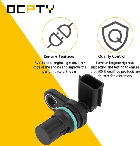 محرك OCPTY CAM CAM CAMSHAND SENSOR متوافق مع 2.9L 3.7L 4.2L لـ CHEVY 08-12 COLORADO / 08-09 Trailblazer-08-12 Canyon / 08-09 Envoy-08-10 H3 12597253 5S11888 917748 PC804 2134223 in Saudi Arabia