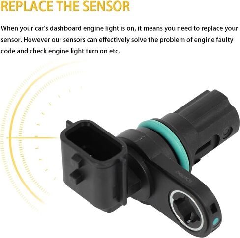 محرك OCPTY CAM CAM CAMSHAND SENSOR متوافق مع 2.9L 3.7L 4.2L لـ CHEVY 08-12 COLORADO / 08-09 Trailblazer-08-12 Canyon / 08-09 Envoy-08-10 H3 12597253 5S11888 917748 PC804 2134223 in Saudi Arabia