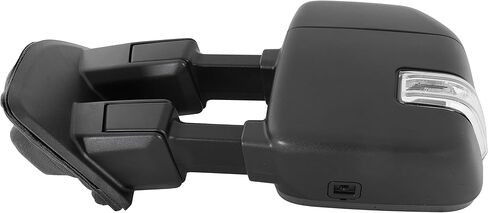 Garage-Pro Mirror Compatible with Ford F-250 Super Duty 2017-2022, F-350 Super Duty, F-450 Super Duty Driver Side With Heated Manual Folding Blind Spot Detection in Glass In-housing Signal Light in Saudi Arabia