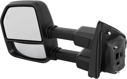 Garage-Pro Mirror Compatible with Ford F-250 Super Duty 2017-2022, F-350 Super Duty, F-450 Super Duty Driver Side With Heated Manual Folding Blind Spot Detection in Glass In-housing Signal Light in Saudi Arabia