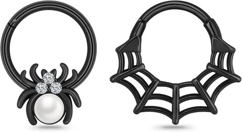 16g Spider Web Cartilage arring altoen reples حلقات الحاجز القوط in Kuwait