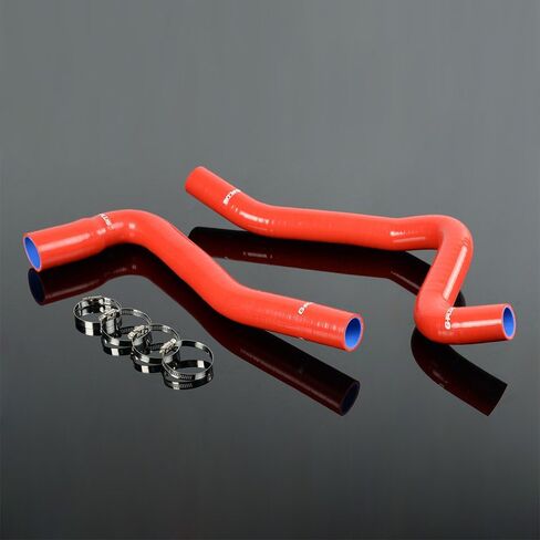 PIT66 Silicone Clasiator Soodant Tube Kit متوافق مع 1977-1982 Chevy Corvette V8 5.7L/5.0L Black مع المشابك in Saudi Arabia
