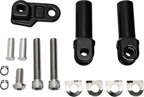 XMT-MOTO Passenger Foot Peg Mount Kit fits for Harley Softail Slim FLS FLSS 2012-2017 FLSTSB 2008-2011(Replaces Harley Davidson part 50932-08) in Saudi Arabia